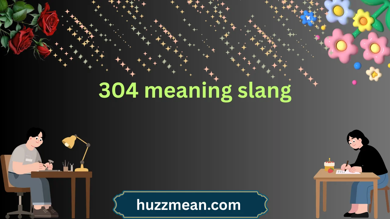 304 meaning slang