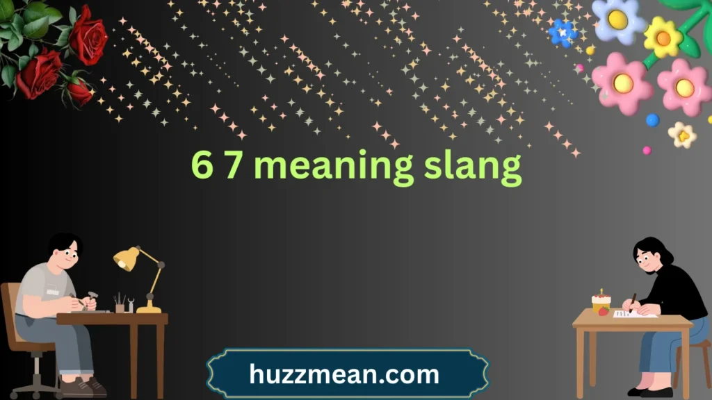 6 7 meaning slang
