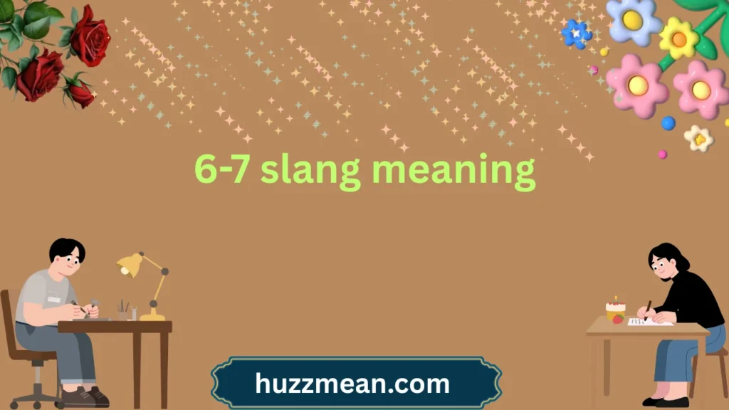 6-7 slang meaning