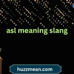 asl meaning slang