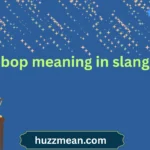 bop meaning in slang