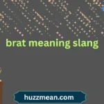 brat meaning slang