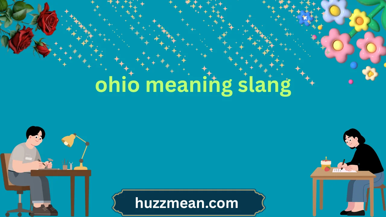 ohio meaning slang