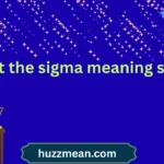 what the sigma meaning slang