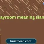 dayroom meaning slang