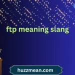 ftp meaning slang