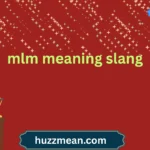 mlm meaning slang