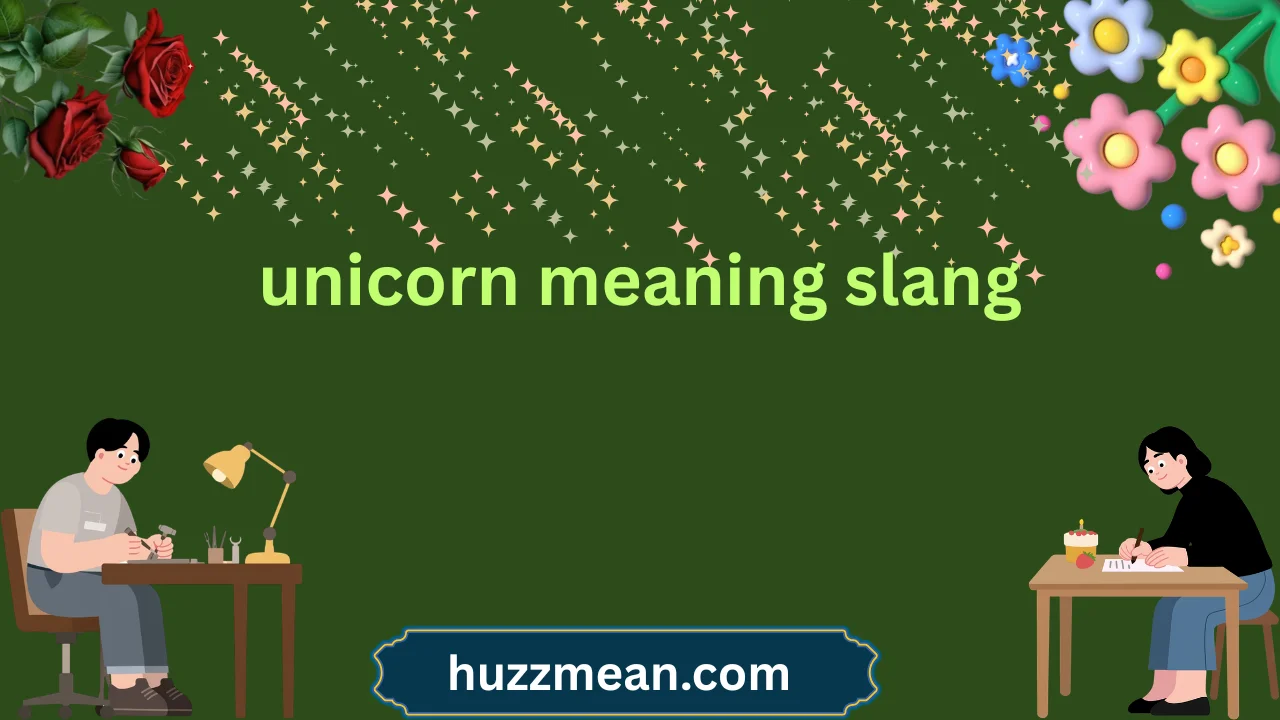 unicorn meaning slang