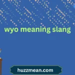 wyo meaning slang