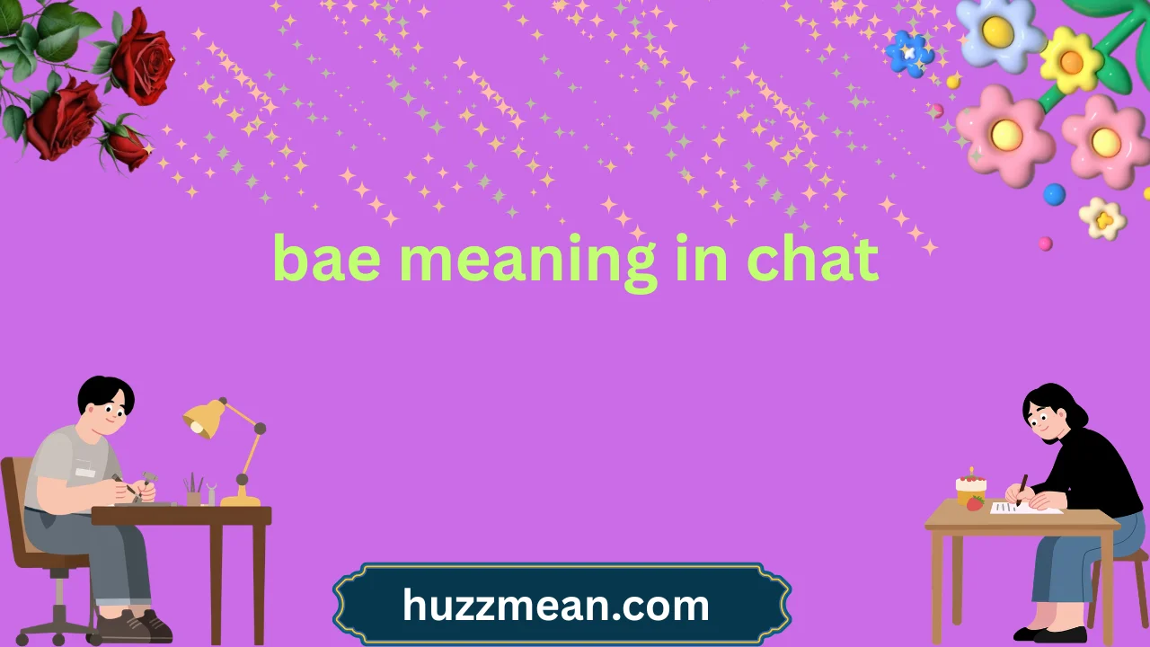 bae meaning in chat