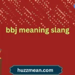 bbj meaning slang