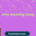 emo meaning slang