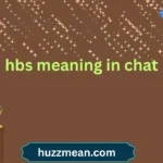 hbs meaning in chat
