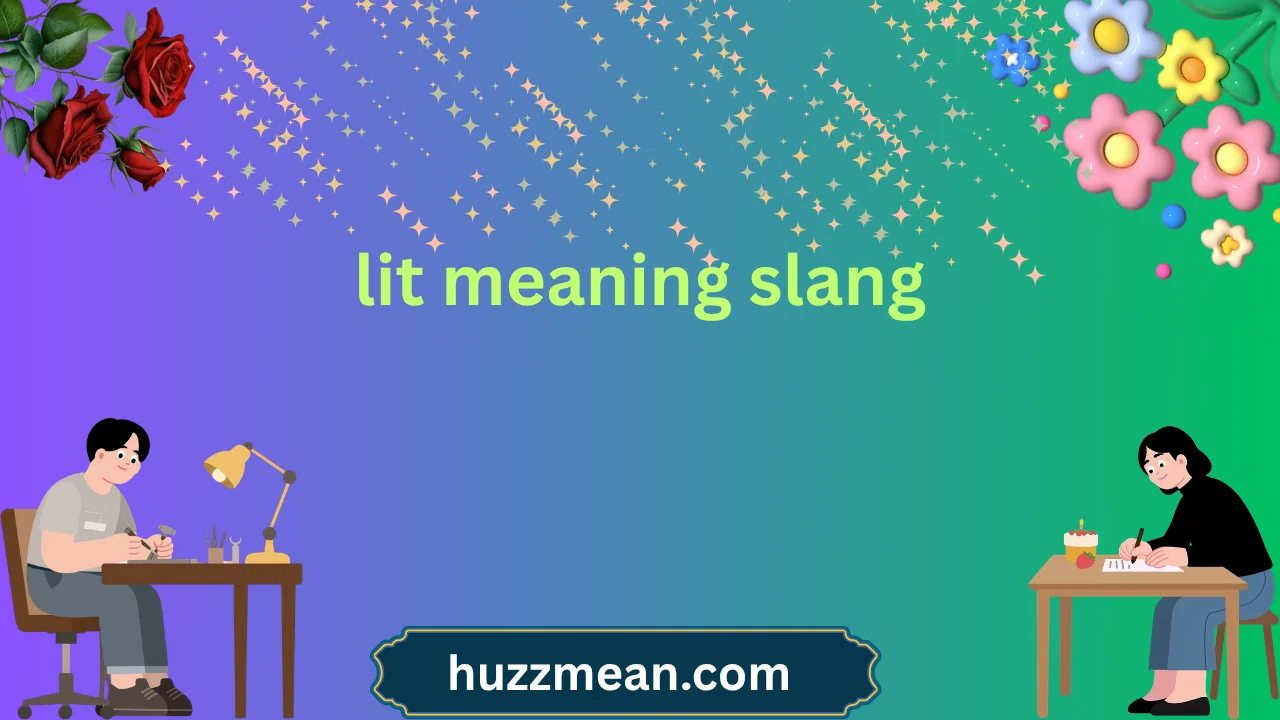 lit meaning slang