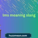 lms meaning slang