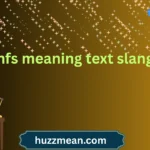 nfs meaning text slang