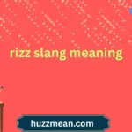 rizz slang meaning