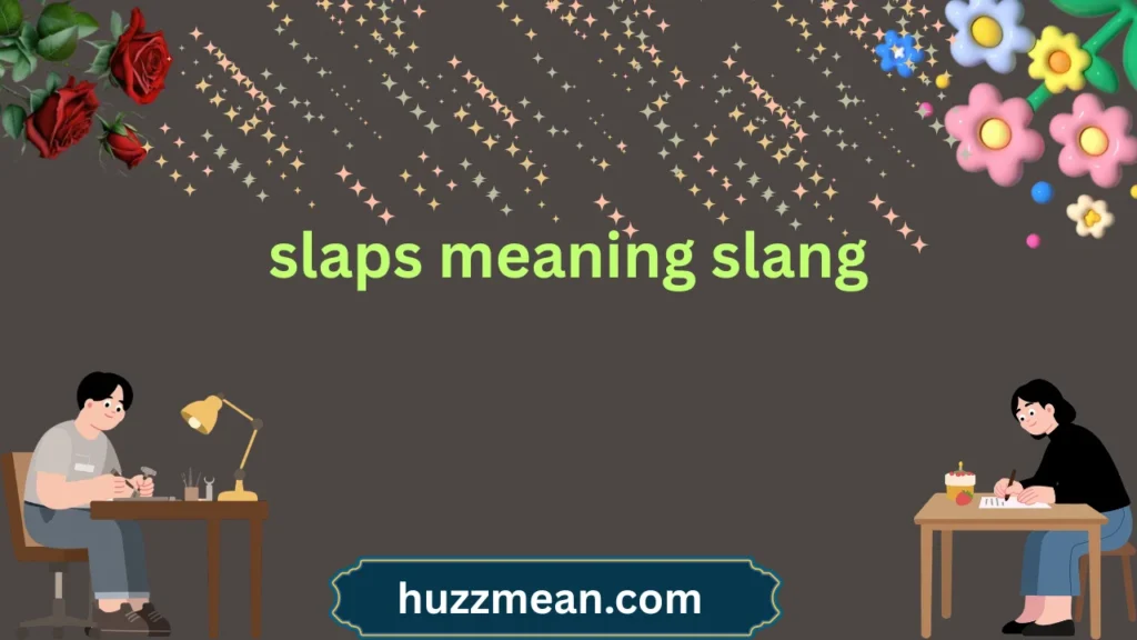 slaps meaning slang
