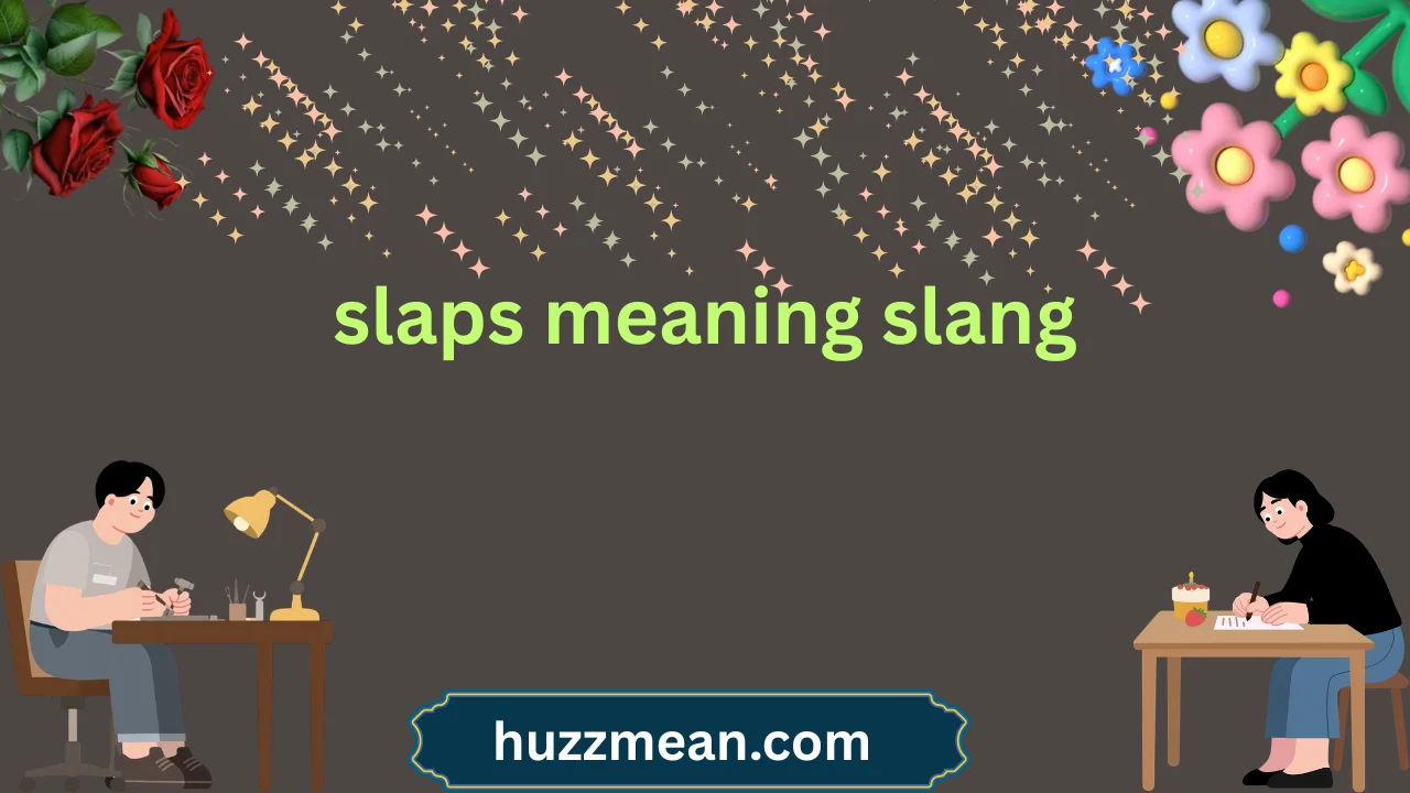 slaps meaning slang