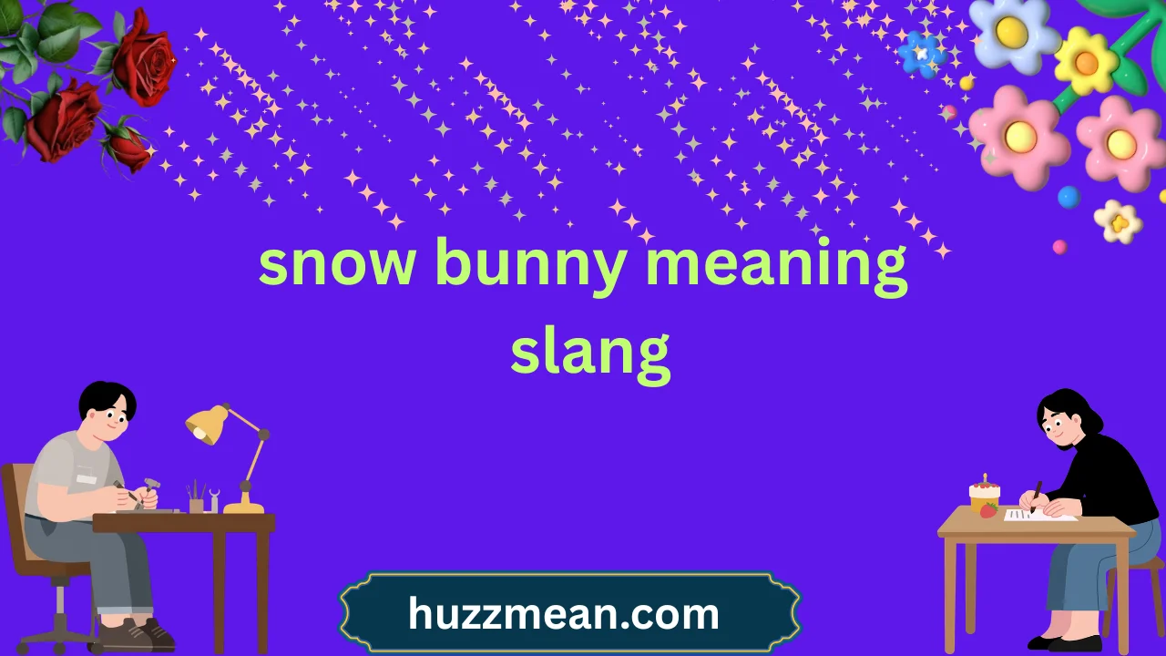 snow bunny meaning slang