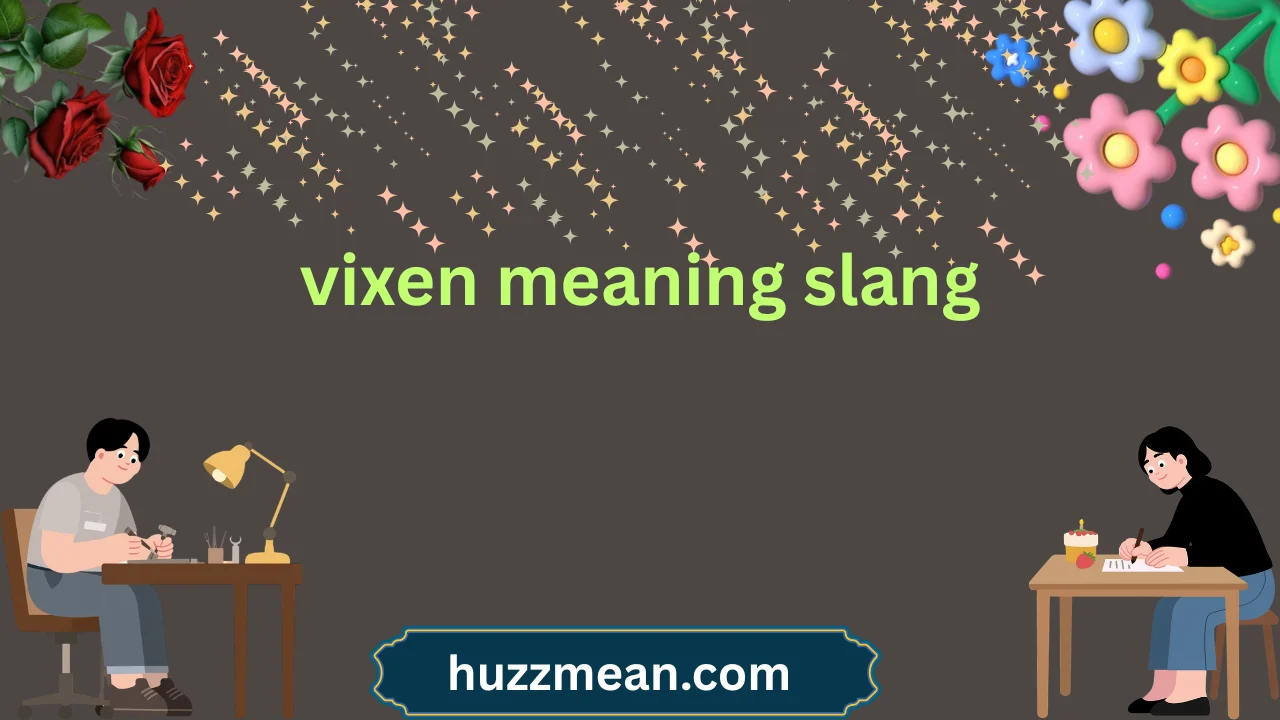 vixen meaning slang
