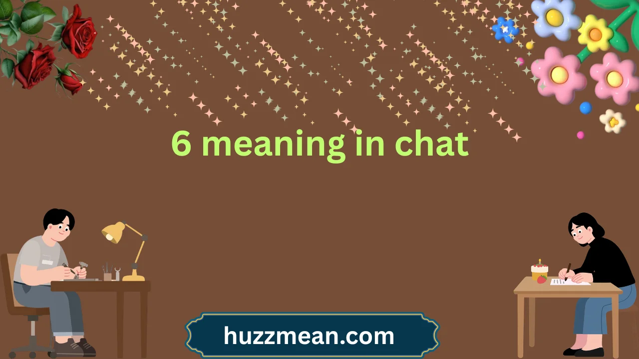 6 meaning in chat