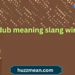 dub meaning slang win