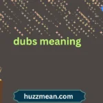 dubs meaning