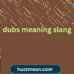 dubs meaning slang