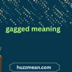 gagged meaning