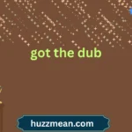 got the dub