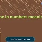 hoe in numbers meaning
