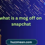what is a mog off on snapchat