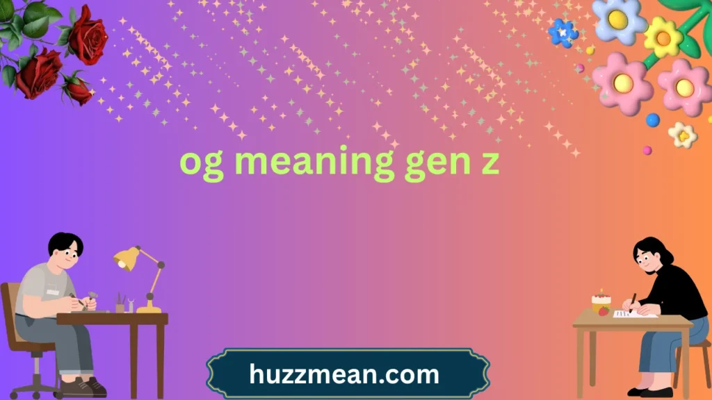 og meaning gen z
