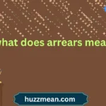 what does arrears mean