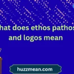 what does ethos pathos and logos mean