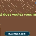 what does voulez vous mean