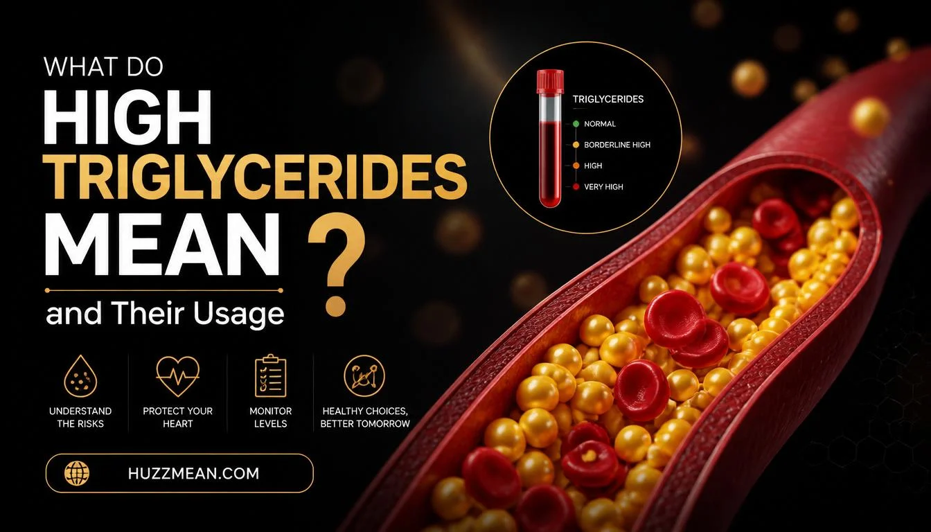 what do high triglycerides mean