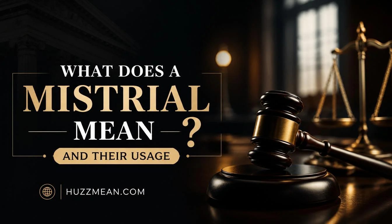 what does a mistrial mean
