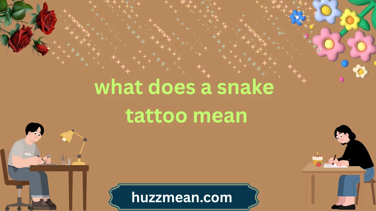 what does a snake tattoo mean
