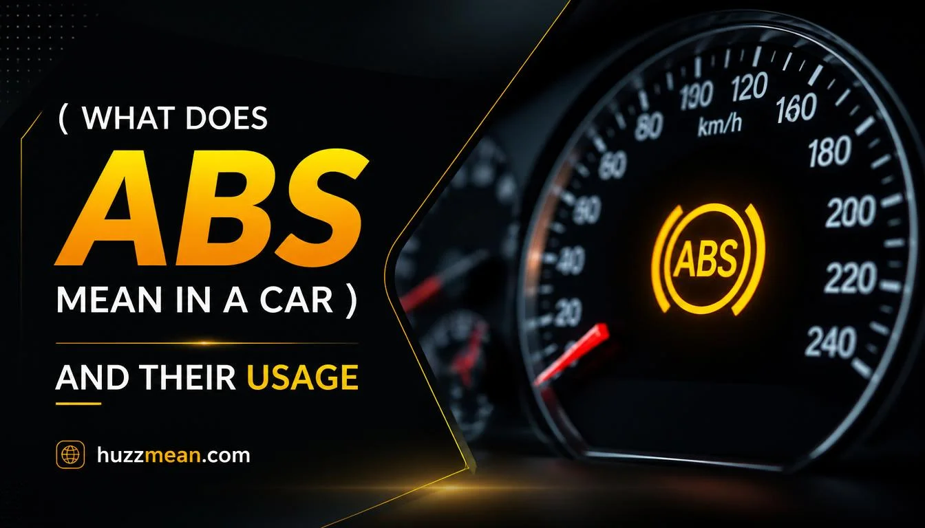 what does abs mean in a car