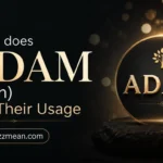 what does adam mean