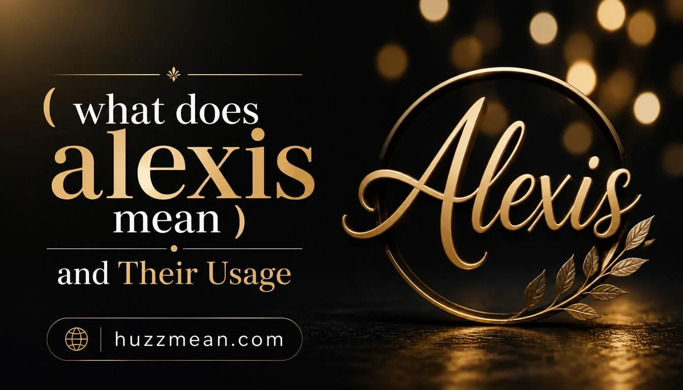 what does alexis mean