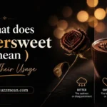 what does bittersweet mean