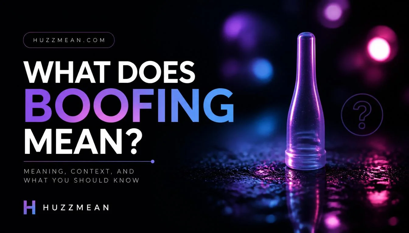 what does boofing mean