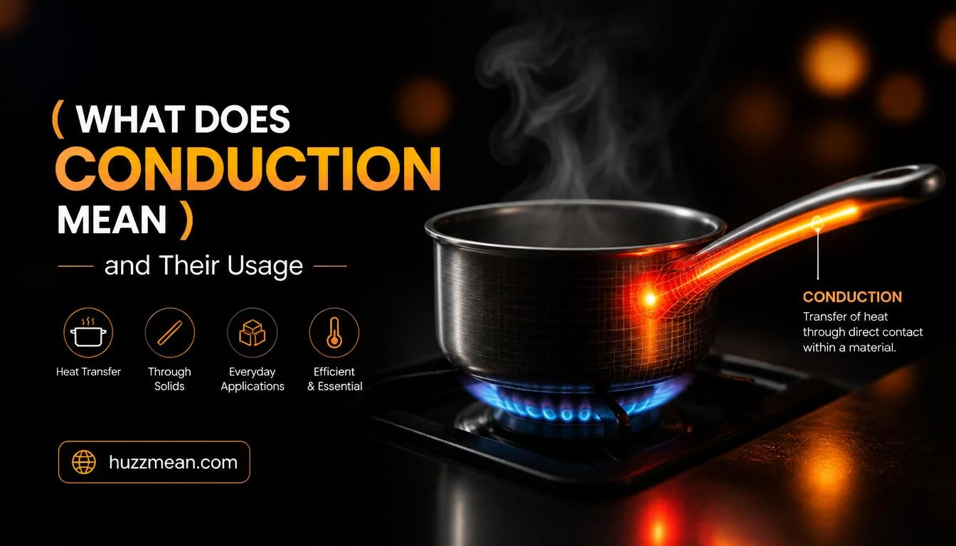 what does conduction mean