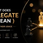 what does delegate mean