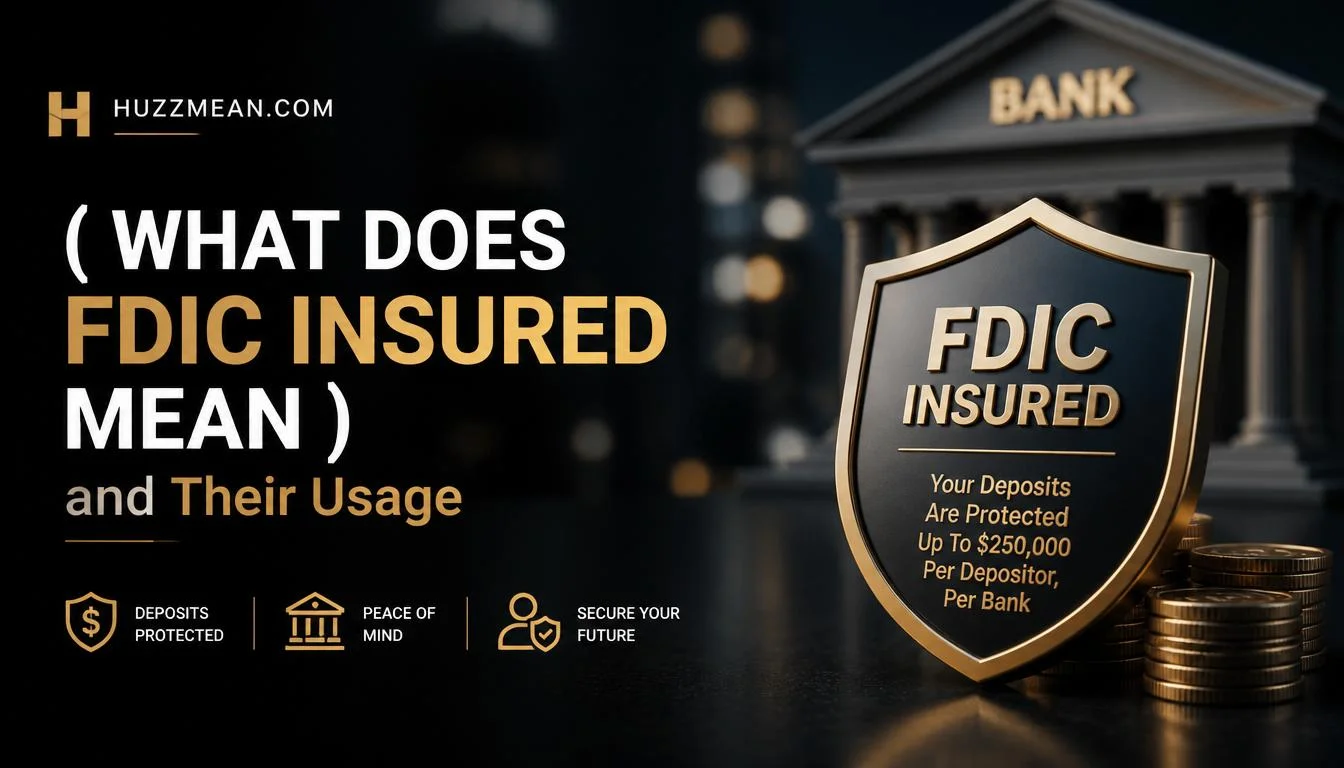 what does fdic insured mean