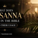 what does hosanna mean in the bible