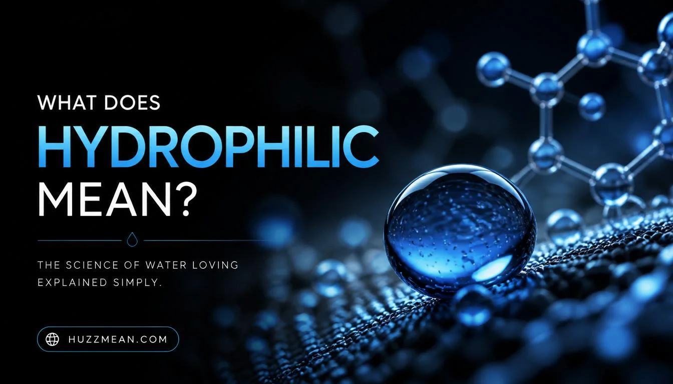 what does hydrophilic mean